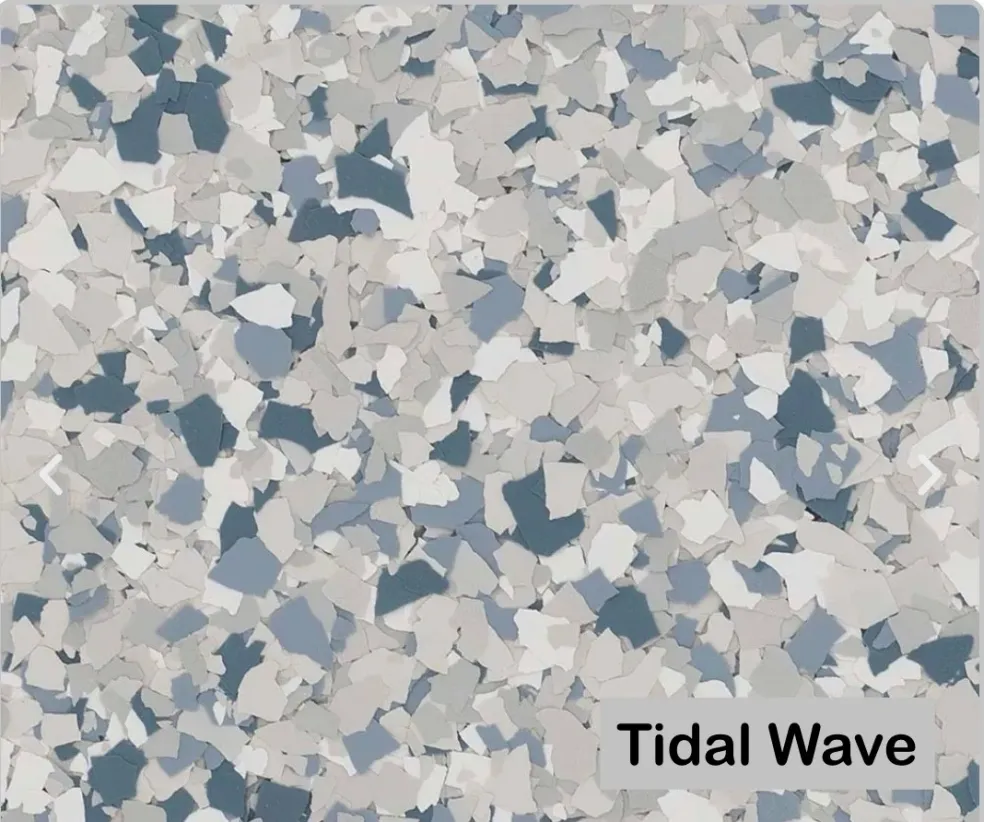 Tidal Wave flake color blend
