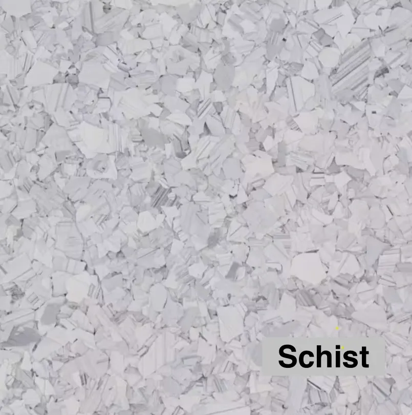 Schist flake color blend